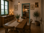 Charmantes Sanierungsprojekt in der Cochemer Altstadt - Gestaltungsvorschlag für den Eingangsbereich/Esszimmer