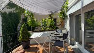 Schönes, gepflegtes Einfamilienhaus mit Terrasse und Garage in hochwassersicherer Lage in Zell-Kaimt - Terrasse