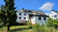 Ehemaliges Winzerhaus mit großem Garten und Moselblick in Briedel - Rückansicht