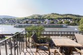 6 Ferienapartments mit gut ausgestattetem Restaurant und Moselblick in zentraler Lage von Zell/Mosel - Balkon