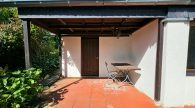 Ferienimmobilie mit großem Garten und Garage, auch als Festwohnsitz im Hunsrück - Terrasse - Zugang zum Abstellraum