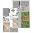 *Reserviert* Gepflegtes Ein-bis zweifamilienhaus mit fantastischem Moselblick in von St. Aldegund, Nähe Zell - EG