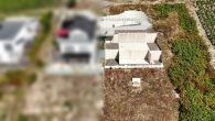 Vorbereitetes Bauprojekt: einzigartiger Panoramablick– Bauplatz mit Bodenplatten, Keller, Anschlüsse - Luftansicht