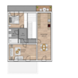 2-3 Familienhaus mit fantastischem Moselblick in beliebter Lage von St. Aldegund, Nähe Zell - DG  Gestaltungvorschlag