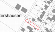 Unerschlossenes Baugrundstück in Ortsrandlage von Mastershausen - Lageplan