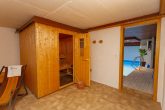 Wohnen auf einer Ebene mit Einliegerwohnung, Wellnessbereich und traumhaftem Garten in der Eifel - Sauna