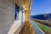 Schönes Holzhaus mit atemberaubenden Moselblick in ruhiger Höhenlage von Traben-Trarbach - Balkon