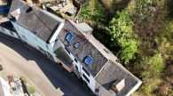Ferienhaus oder Festwohnsitz an der Mosel in Senheim in hochwassersicherer Lage - Haus von oben