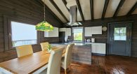 Schönes Blockhaus mit großem Garten, Garage und 2 Balkonen in ruhiger Hunsrücklage - Essen-Kochen OG