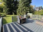 Schönes Blockhaus mit großem Garten, Garage und 2 Balkonen in ruhiger Hunsrücklage - Terrasse OG