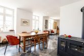 Historisches Zehnthaus mit Wellnessbereich, Garten, Terrasse und Garage in St. Aldegund, nähe Zell - Esszimmer