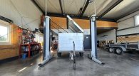 Wohnen und Arbeiten auf großem Grundstück in Beuren - Große Halle mit Wohnhaus, 3 Garagen und Garten - Werkstatt