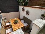 Hübsches renoviertes Ferienhaus in Briedel an der Mosel mit Garten und Terrasse, nahe Zell - Terrasse