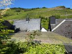 Hübsches renoviertes Ferienhaus in Briedel an der Mosel mit Garten und Terrasse, nahe Zell - Garten und Rückansicht