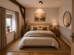 Einfamilienhaus mit Garage, und 2 Terrassen im Ortskern von Pünderich - Gestaltungsvorschlag KI Zimmer DG