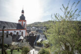 Charmantes Ferienhaus im Herzen von Zeller Altstadt - Aussicht von der Terrasse