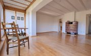 Modernisierte Doppelhaushälfte mit traumhafter Aussicht, liebevoll angelegtem Garten und Carport - Wohnzimmer