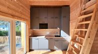 Kleine Perle in Mesenich an der Mosel - Modernes Tinyhouse mit Garten u Terrasse in idyllischer Lage - Einbauküche