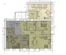 Repräsentatives Mehrfamilienhaus mit 5 Einheiten und Ladenfläche - Vorschlag OG