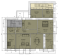 Repräsentatives Mehrfamilienhaus mit 5 Einheiten und Ladenfläche - Vorschlag DG